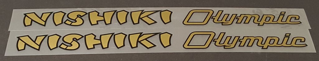 Nishiki Decal sets - H Lloyd Cycles