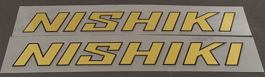 Nishiki downtube decals - H Lloyd Cycles
