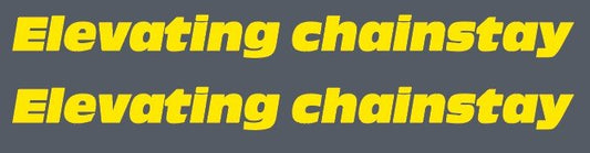 Nishiki Elevating Chainstay decal - H Lloyd Cycles