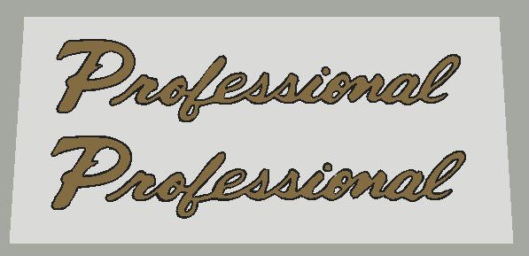 Nishiki Professional Top tube decal - H Lloyd Cycles