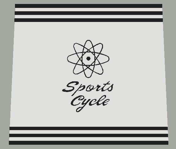 Nishiki Seat tube decal - H Lloyd Cycles