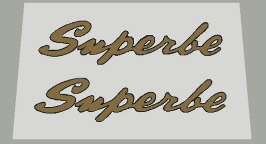 Nishiki Superbe Top tube decal - H Lloyd Cycles