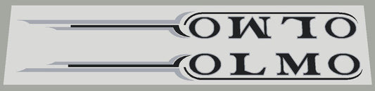 Olmo downtube decal - H Lloyd Cycles