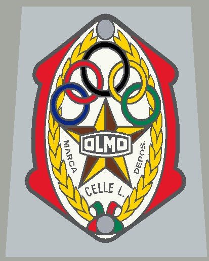 Olmo vintage headbadge - H Lloyd Cycles