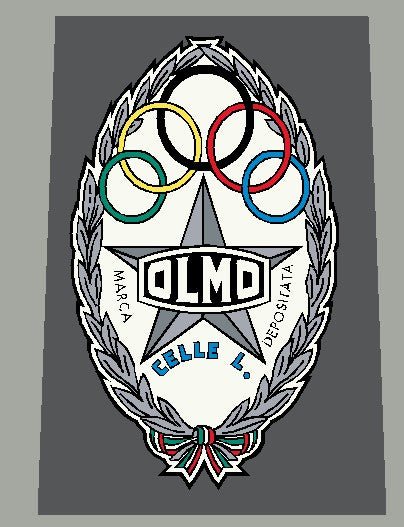 Olmo vintage headbadge - H Lloyd Cycles