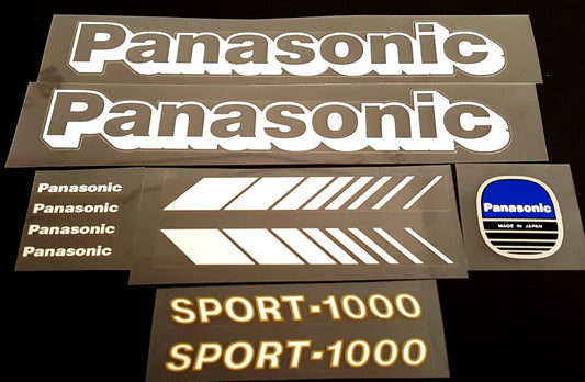 Panasonic Decal set - H Lloyd Cycles
