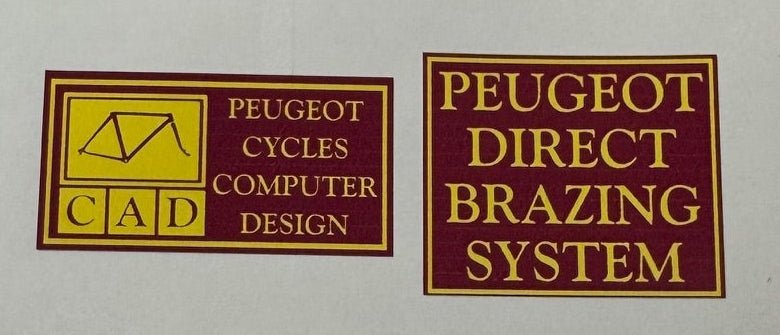 Peugeot Frame Detail - H Lloyd Cycles