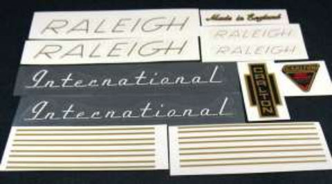 Raleigh Internationl Decal set