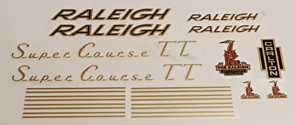 Raleigh Decal set - H Lloyd Cycles