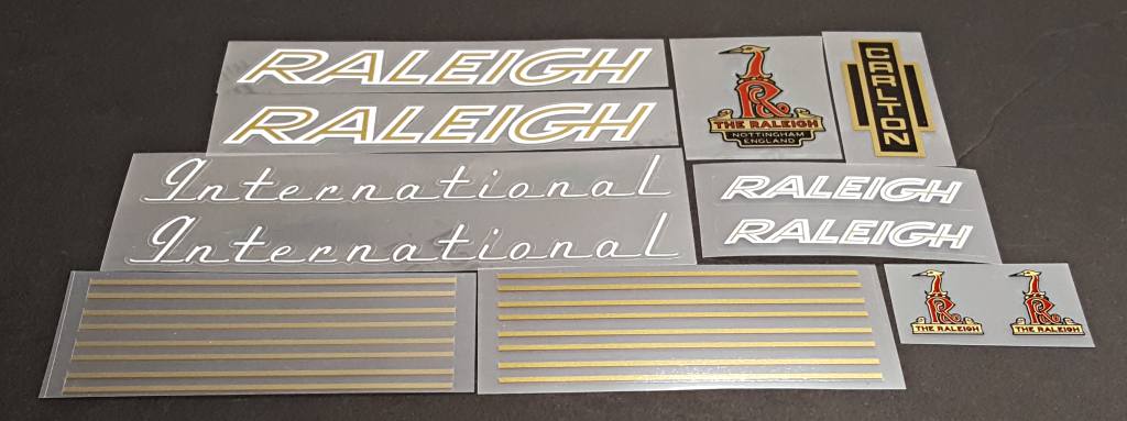 Raleigh Decal sets - H Lloyd Cycles