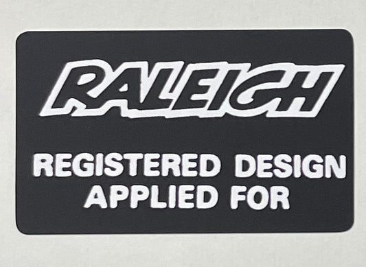 Raleigh Design decal - H Lloyd Cycles