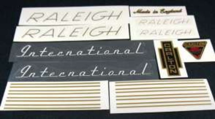 Raleigh Internationl Decal set - H Lloyd Cycles