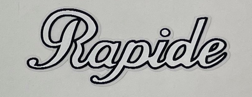 Raleigh Rapide top tube decal - H Lloyd Cycles