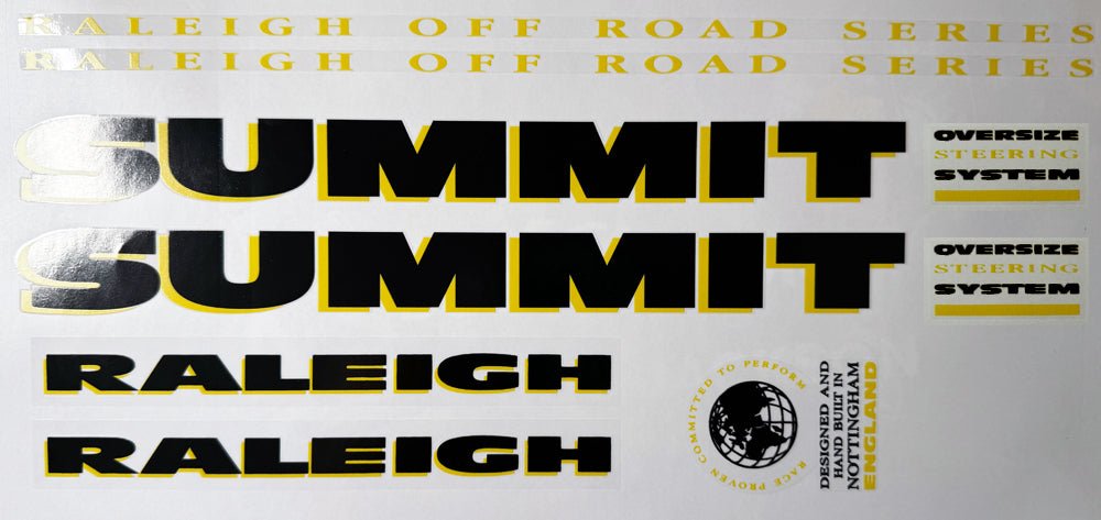 Raleigh Summit set - H Lloyd Cycles