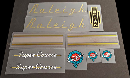 Raleigh Super Course Decal set - H Lloyd Cycles