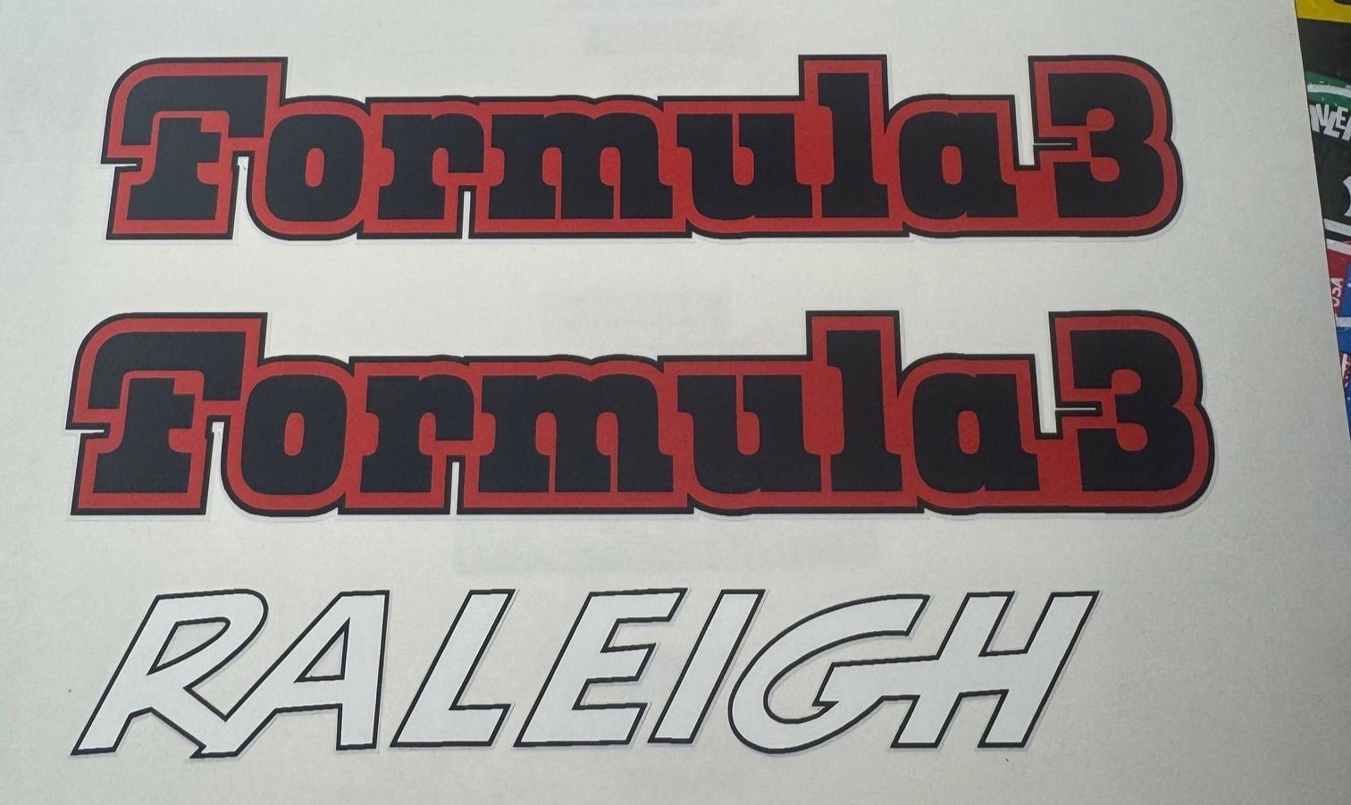 Raleigh Tomahawk decal set – H Lloyd Cycles