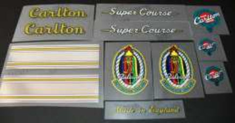 Carlton/Raleigh Super Course set