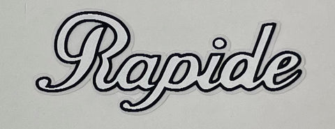 Raleigh Rapide top tube decal