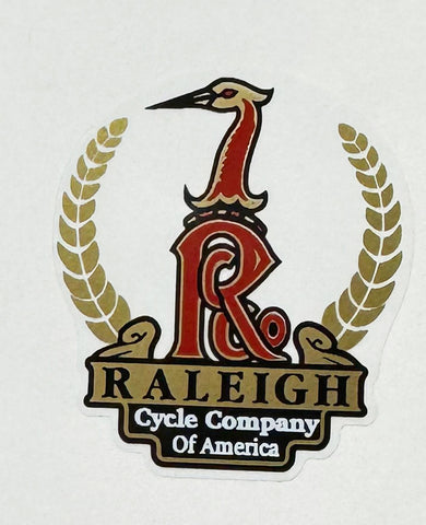 Raleigh Cycle Company of America Heron decal
