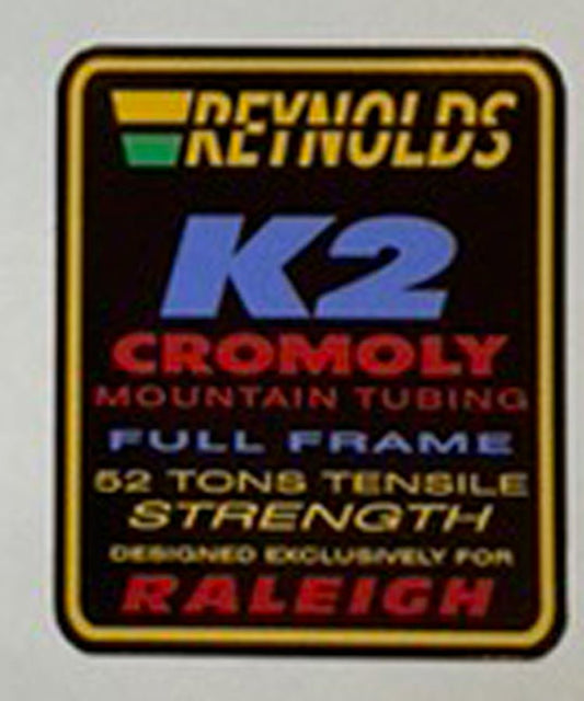 Reynolds K2 Full Frame decal - H Lloyd Cycles