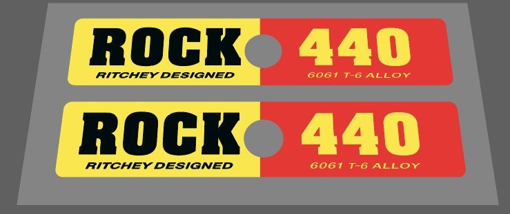 Ritchey Rock 440 rim decal - H Lloyd Cycles