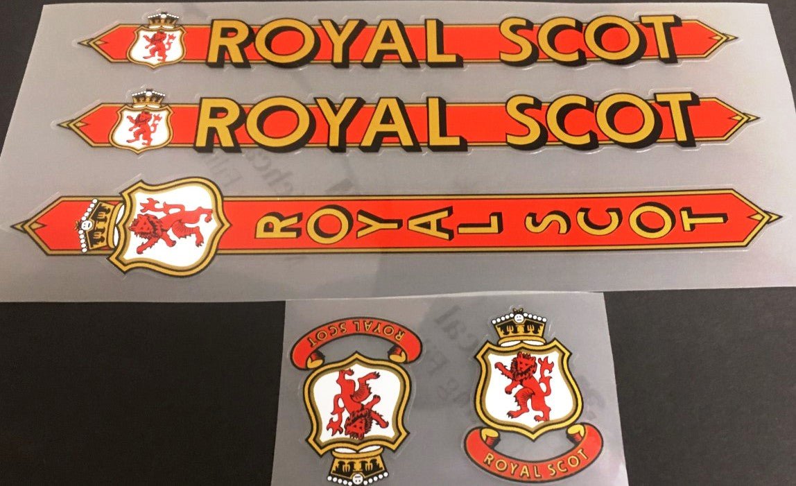 Royal Scot Decal Set - H Lloyd Cycles