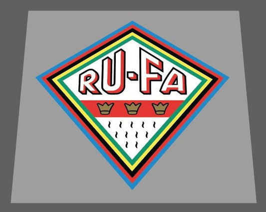RU-FA Headbadge decal - H Lloyd Cycles