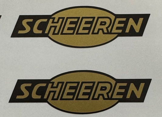 Scheeren rim decal - H Lloyd Cycles