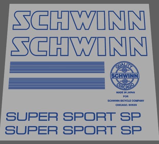 Schwinn 1983 Super sports - H Lloyd Cycles