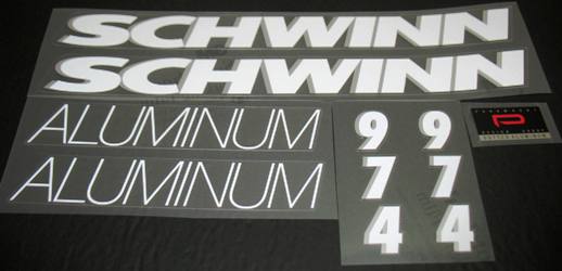 Schwinn 974 Decal set - H Lloyd Cycles