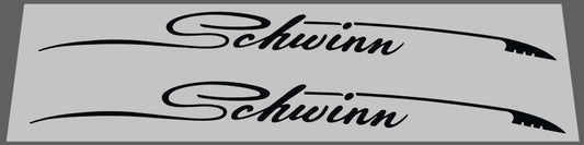 Schwinn Cruiser Down Tube Decals - H Lloyd Cycles
