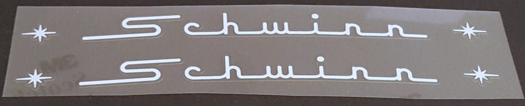 Schwinn Down Tube with Stars Decals - H Lloyd Cycles