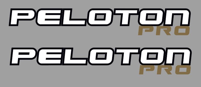 Schwinn Peloton Pro Top Tube Decals - H Lloyd Cycles
