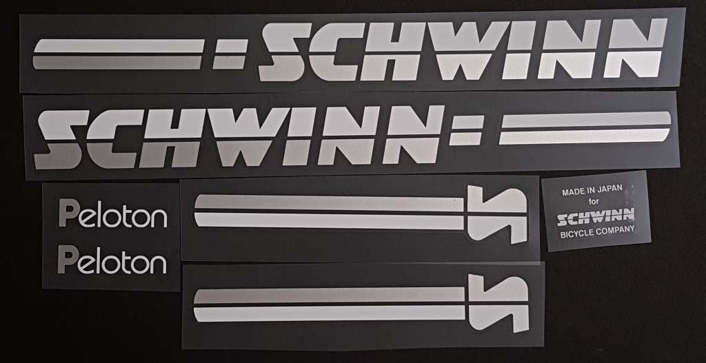 Schwinn Peloton set decal set - H Lloyd Cycles