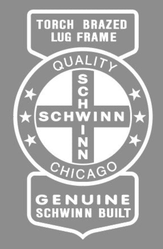 Schwinn Quality Torch Blazed Lug Frame Decal - H Lloyd Cycles