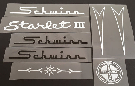 Schwinn Starlet Decal Set - H Lloyd Cycles