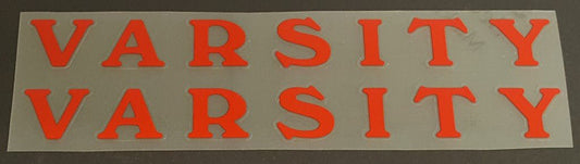 Schwinn Varsity Top Tube Decals - H Lloyd Cycles
