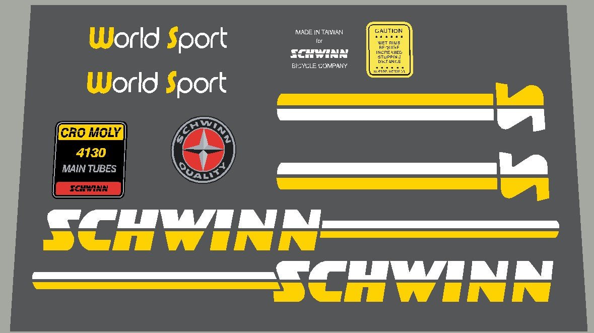 Schwinn World sport 1984 - H Lloyd Cycles