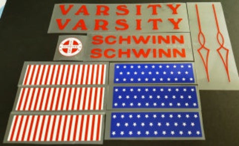 Schwinn Varsity Decal Set