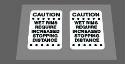 Scwinn Caution decal - H Lloyd Cycles