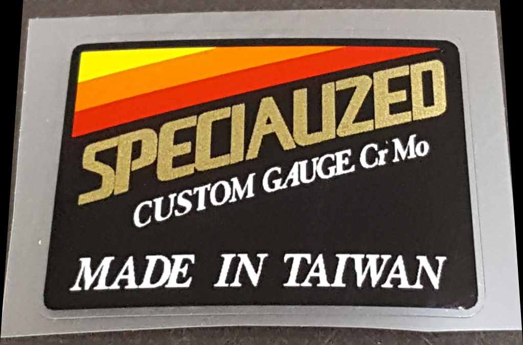 Specialized Frame decals - H Lloyd Cycles