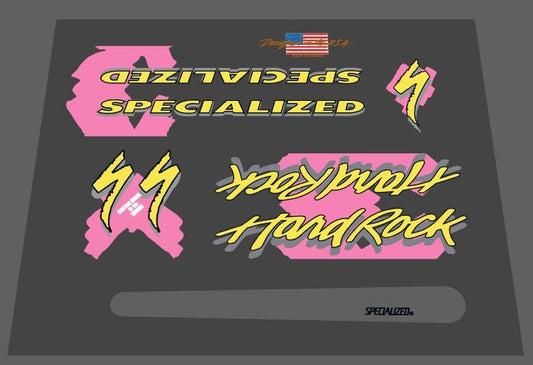 Specialized Hard Rock 1989 decal set - H Lloyd Cycles