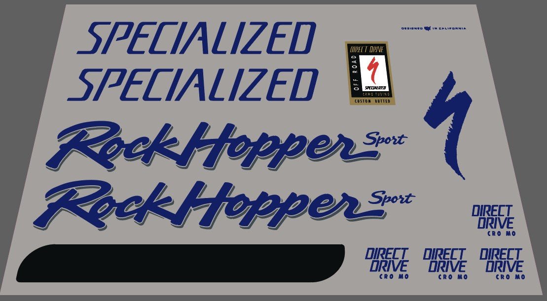 Specialized Rockhopper sport decal set - H Lloyd Cycles
