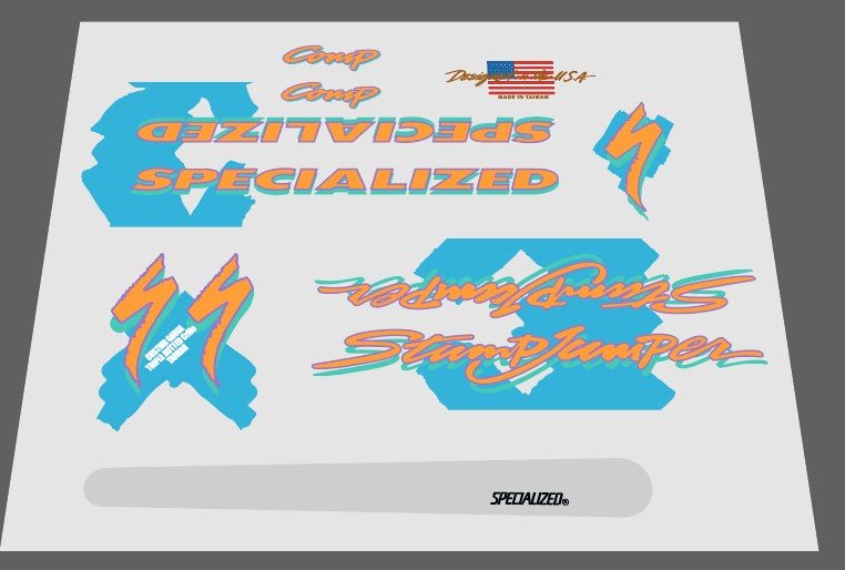 Specialized Stumpjumper Comp decal set - H Lloyd Cycles