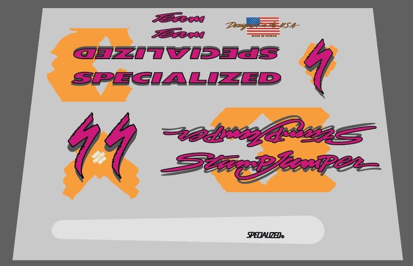 Specialized Stumpjumper Team decal set - H Lloyd Cycles