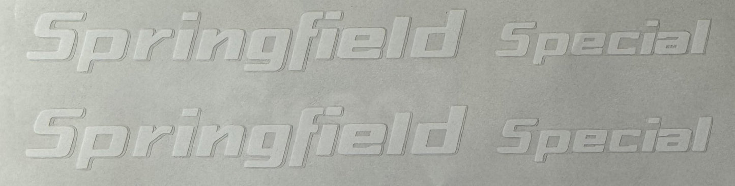 Springfiels special decal set - H Lloyd Cycles