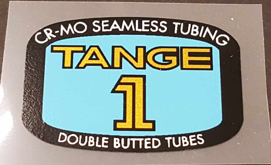 Tange 1 double butted tubes - H Lloyd Cycles