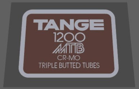 Tange 1200 MTB Red - H Lloyd Cycles