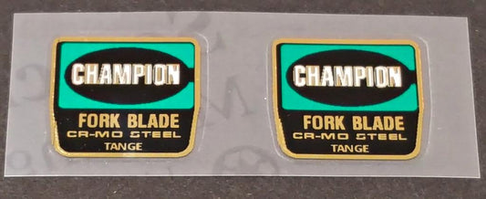 Tange Champion Fork decals - H Lloyd Cycles