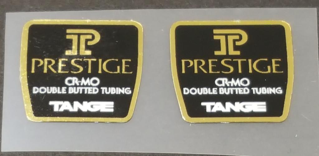 Tange Prestige fork decal - H Lloyd Cycles